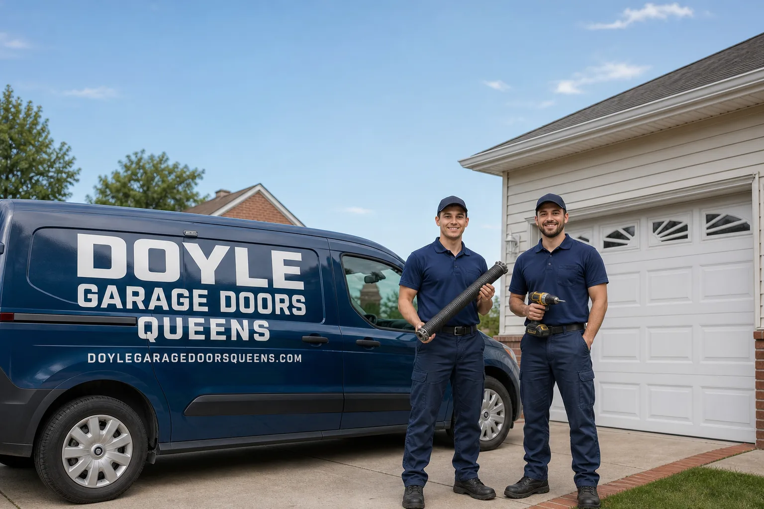 Doyle Garage Doors Queens garage door team